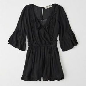 Abercrombie & Fitch Ruffle Romper